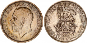 Great Britain 1 Shilling 1928
KM# 833, Sp# 4039; N# 4416; Silver; George V (1910-1936); Beautiful patina and mint luster; AUNC.