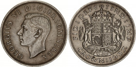 Great Britain 1 Crown 1937
KM# 857; Sp# 4078; N# 8473; Silver; George VI; Coronation; Mint: London; AUNC.
