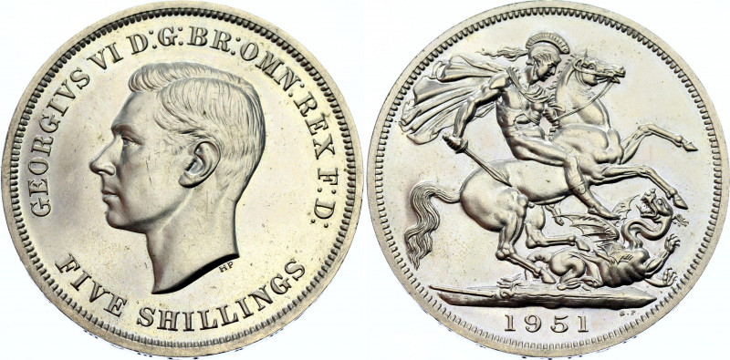 Great Britain 5 Shillings 1951 In Original Red Box
KM# 880, Sp# 4111, N# 10641;...