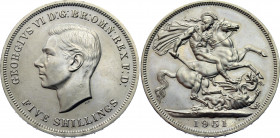 Great Britain 5 Shillings 1951 In Original Green Box
KM# 880, Sp# 4111, N# 10641; Festival of Britain, 1951; UNC.