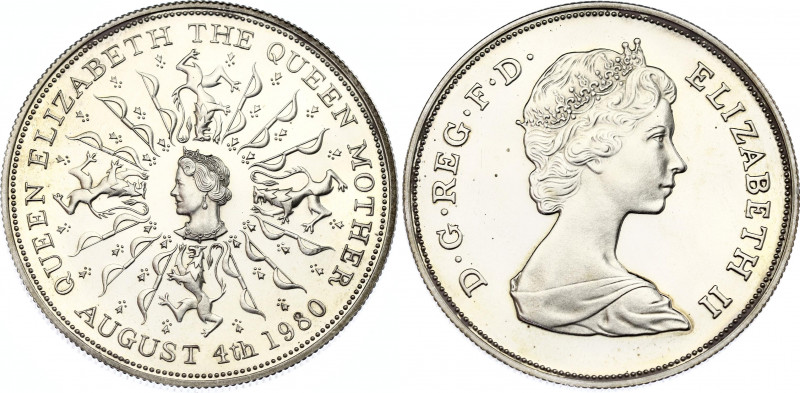 Great Britain 25 New Pence 1980
KM# 921a; Sp# LL3; N# 37076; Silver; Elizabeth ...