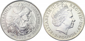 Great Britain 2 Pounds 2010 
KM# 1134; N# 18524; Silver; Britannia; 1 Ounce; UNC.