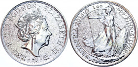Great Britain 2 Pounds 2016 
KM# 1508; N# 83432; Silver; Britannia; UNC.