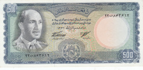 Afghanistan, 500 Afghanis, 1967, UNC, p45a
UNC
Estimate: USD 60-120