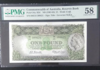 Australia, 1 Pound, 1961/1965, AUNC, p34a
AUNC
PMG 58
Estimate: USD 125-250