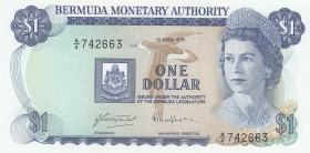 Bermuda, 1 Dollar, 1978, UNC, p28b
UNC
Queen Elizabeth II. Potrait
Estimate: USD 30-60