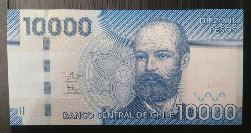 Chile, 10.000 Pesos, 2013, UNC, p164d
UNC
Estimate: USD 20-40