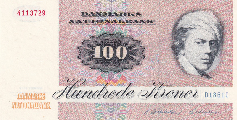 Denmark, 100 Kroner, 1986, XF, p51o
XF
Estimate: USD 75-150