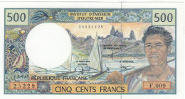 French Pacific Territories, 500 Francs, 1990, UNC, p1d
UNC
Estimate: USD 25-50