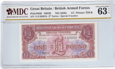 Great Britain, 1 Pound, 1956, UNC, pM29
UNC
MDC 63 GPQ
Estimate: USD 20-40