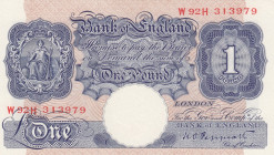 Great Britain, 1 Pound, 1940/1948, AUNC, p367a
AUNC
Estimate: USD 30-60
