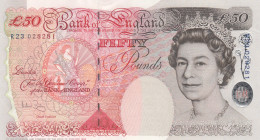 Great Britain, 50 Pounds, 1994, UNC, p388c
UNC
Queen Elizabeth II. Potrait
Estimate: USD 125-250