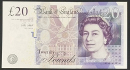Great Britain, 20 Pounds, 2015, UNC, p382c
UNC
Queen Elizabeth II. Potrait
Estimate: USD 50-100