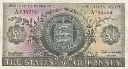 Guernsey, 1 Pound, 1969/1975, VF, p45a
VF
Stained
Estimate: USD 20-40