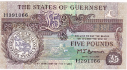 Guernsey, 5 Pounds, 1991/1995, UNC, p53a
UNC
Light handling
Estimate: USD 40-80