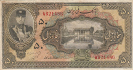 Iran, 50 Rials, 1932, FINE, p21a
FINE
repaired
Estimate: USD 400-500
