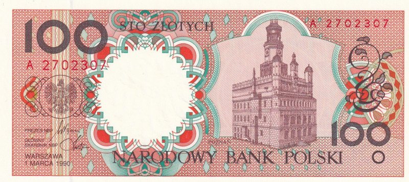 Poland, 100 Zlotych, 1990, UNC, p170
UNC
Estimate: USD 15-30