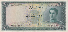 Iran, 200 Rials, 1951, VF, p51
VF
Estimate: USD 30-60