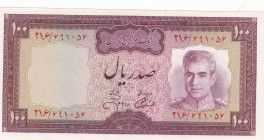 Iran, 100 Rials, 1971/1973, UNC, p91c
UNC
Corner fold
Estimate: USD 20-40