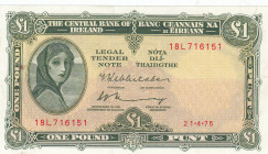 Ireland, 1 Pound, 1975, XF(+), p64c
XF(+)
Estimate: USD 20-40