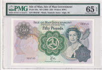 Isle of Man, 50 Pounds, 1983, UNC, p39a
UNC
PMG 65 EPQ, Queen Elizabeth II. Potrait
Estimate: USD 150-300