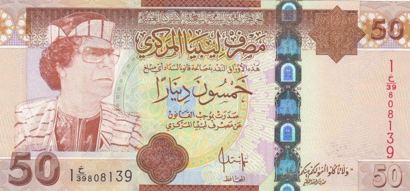 Libya, 50 Dinars, 2008, UNC, p75
UNC
Estimate: USD 20-40