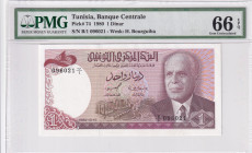 Tunisia, 1 Dinar, 1980, UNC, p74
UNC
PMG 66 EPQ
Estimate: USD 30-60