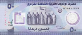 United Arab Emirates, 50 Dirhams, 2021, UNC, p35
UNC
Polymer
Estimate: USD 20-40