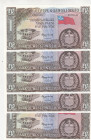 Western Samoa, 5 Pounds, 2020, UNC, p15CS, (Total 5 banknotes)
UNC
Reprint
Estimate: USD 20-40
