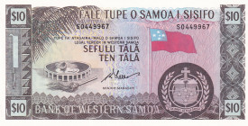 Western Samoa, 10 Tala, 2020, UNC, p18dCS
UNC
Reprint, Bank of Western Samoa
Estimate: USD 20-40