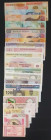 Mix Lot, UNC, (Total 50 banknotes)
UNC
Estimate: USD 20-40