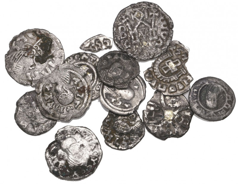 Aksumite, silver units (12), various types including Ousanas (AC 26), anonymous ...