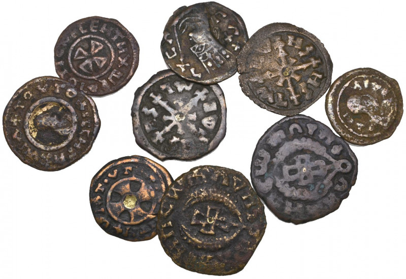 Aksumite, bronze units (9), anonymous (2, AC 52), Ouazebas (AC 54), anonymous (2...