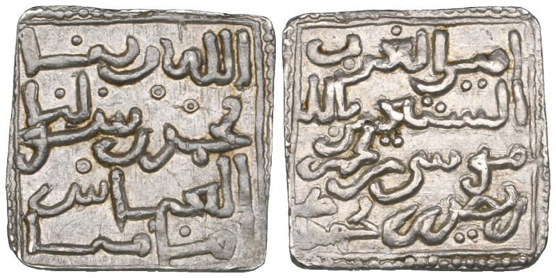 ‘Amirs of the Algarve, Musa b. Muhammad (1234-1262), square dirham, 1.50g (Vives...