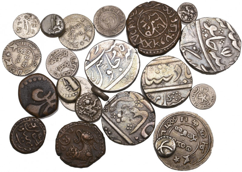 India, Madras Presidency, rupees in the name of Alamgir II (3), all frozen year ...