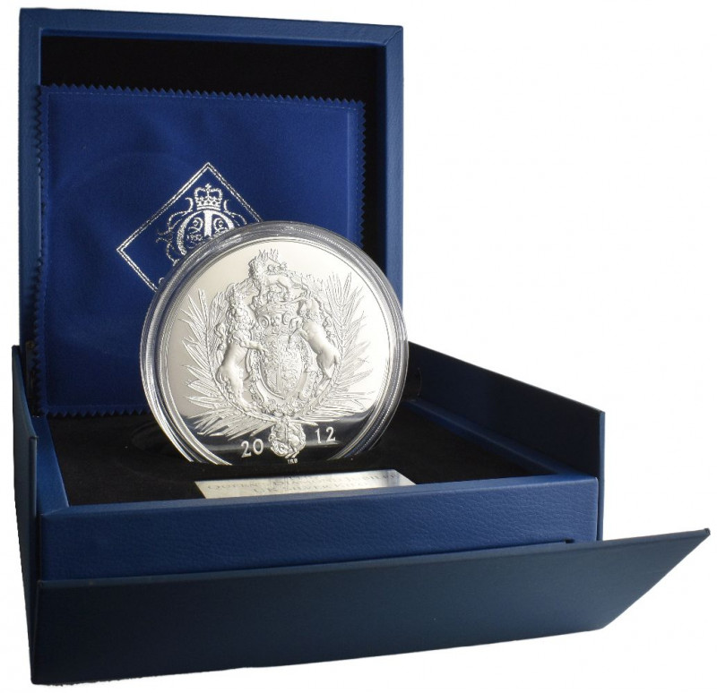 Elizabeth II, Diamond Jubilee, 2012, proof £500 ‘1 kilo’ in silver, Jubilee port...