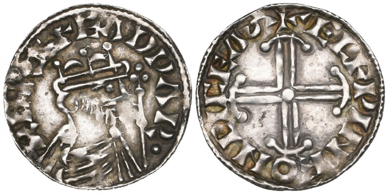Edward the Confessor (1042-66), Hammer Cross penny (1059-62), Chichester mint, m...