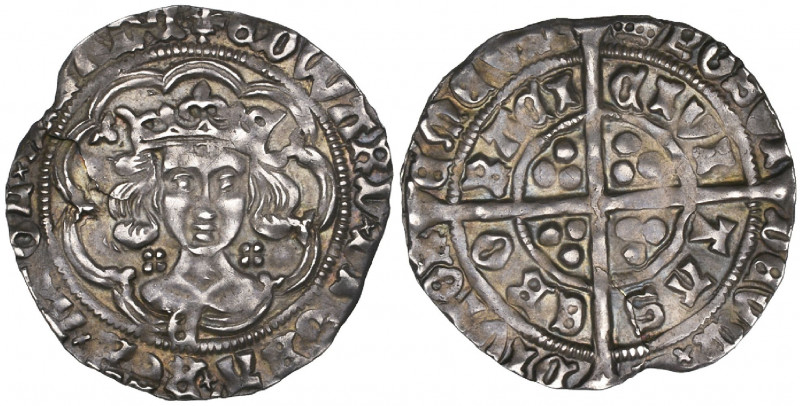 Edward IV, First Reign (1461-70), Light coinage (1464-70), type VIIa groat, York...