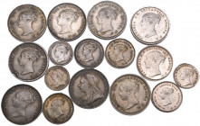 Victoria, young head, maundy set 1871, comprising fourpence, threepence, twopence and penny (E.S.C. 2483; S. 3916), extremely fine; other young head m...