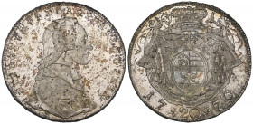 Austria, Salzburg, Hieronymus Graf Colloredo (1772-1803), 20 kreuzer, 1776, bust right, rev., crowned and mantled arms (Pr. 2474), mint state and tone...