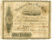 Isle of Man, Douglas & Isle of Man Bank, £1, 2 Jan. 1848, no. 22517, signed by Jas. Holmes (Pick S131; Quarmby 231), very good

Estimate: GBP 80-120...