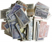 World Banknotes (many hundreds), of Indonesia, including several packets of sequentially-numbered notes, Japan, including Occupation issues, also Kore...