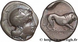 LUCANIA - VELIA
Type : Nomos, statère ou didrachme 
Date : c. 340-334 AC. 
Mint name / Town : Vélia, Lucanie 
Metal : silver 
Diameter : 21,5  mm
Orie...