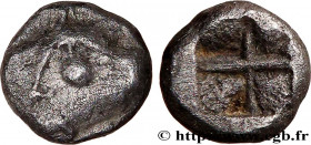 IONIA - PHOKAIA
Type : Tetartemorion 
Date : c. 550-500 AC. 
Mint name / Town : Phocée, Ionie 
Metal : silver 
Diameter : 6  mm
Weight : 0,40  g.
Rari...