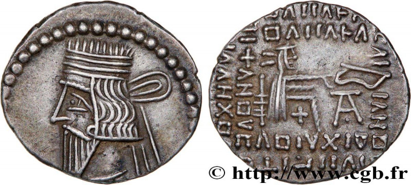 PARTHIAN KINGDOM - ARTABANUS II
Type : Drachme 
Date : c. 10-38 
Mint name / Tow...