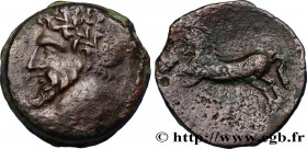 NUMIDIA - KINGDOM OF NUMIDIA - MASINISSA or MICIPSA
Type : Unité 
Date : c. 150 AC. 
Mint name / Town : Numidie, Cirta 
Metal : copper 
Diameter : 28 ...