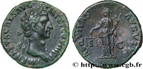 NERVA
Type : As 
Date : janvier - septembre 
Mint name / Town : Rome 
Metal : copper 
Diameter : 27  mm
Orientation dies : 6  h.
Weight : 10,30  g.
Ra...