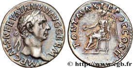 TRAJANUS
Type : Denier 
Date : 99 
Mint name / Town : Rome 
Metal : silver 
Millesimal fineness : 900  ‰
Diameter : 18  mm
Orientation dies : 6  h.
We...