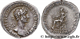 HADRIAN
Type : Denier 
Date : 117 
Mint name / Town : Rome 
Metal : silver 
Millesimal fineness : 900  ‰
Diameter : 19,5  mm
Orientation dies : 7  h.
...