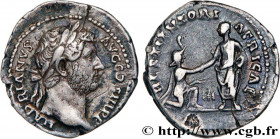 HADRIAN
Type : Denier 
Date : 136 
Mint name / Town : Rome 
Metal : silver 
Diameter : 18,5  mm
Orientation dies : 6  h.
Weight : 3,10  g.
Obverse leg...